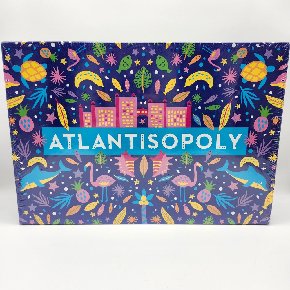 NEW Atlantisopoly Board Game Atlantis Paradise Island Bahamas Late for the Sky